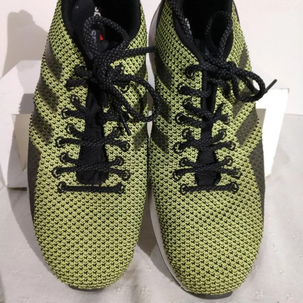 Adidas Traxion Questar Trail Neon/Black Athletic Shoes-Size 12-1/2